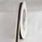 The Ribbon People Brown and White Stitch Woven Edge Craft Ribbon 0.5" x 120 Yards